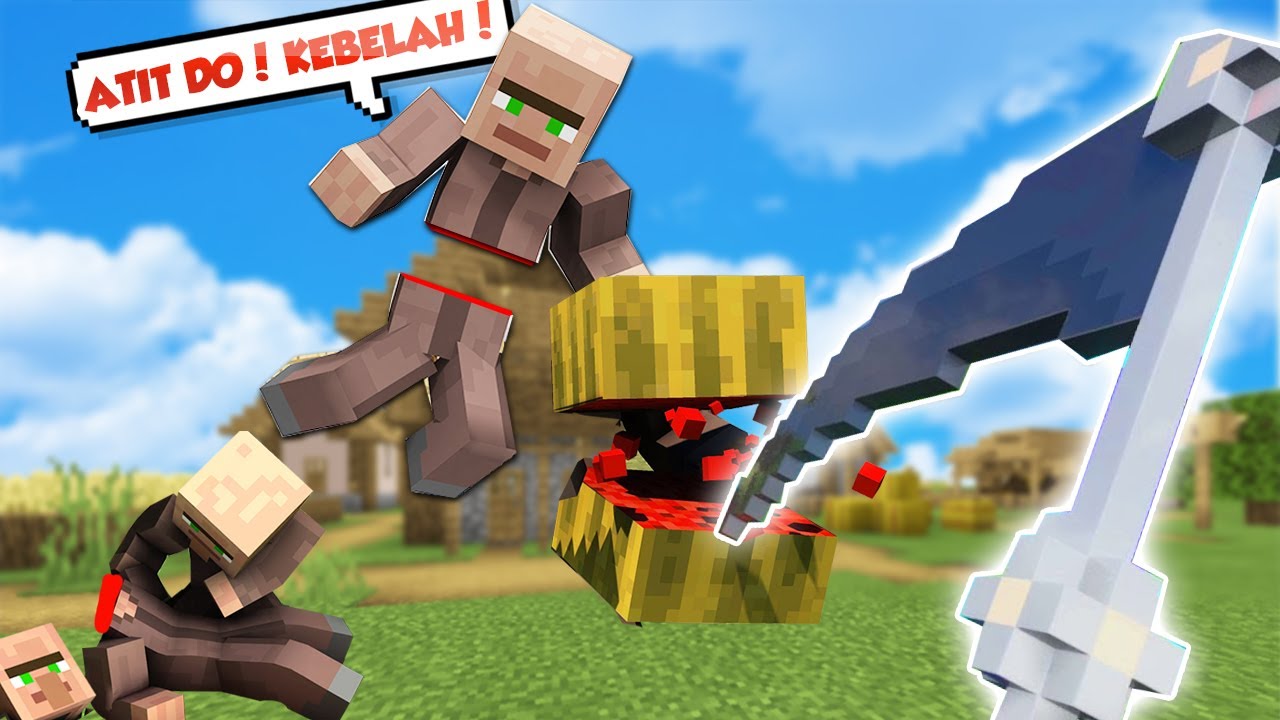 SENJATA BARU DI MINECRAFT 2 INI COCOK BET BUAT NYIKSA VILLAGER !!!
