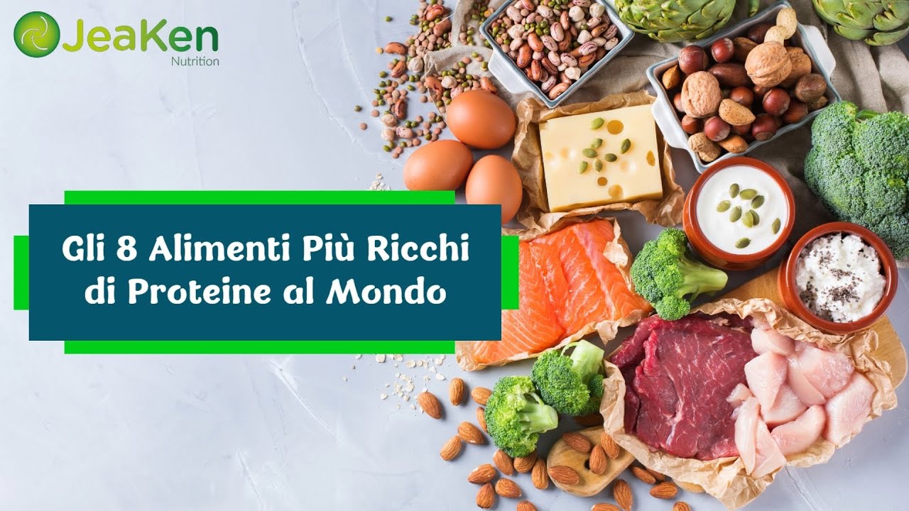 Gli 8 Alimenti Pi&ugrave; Ricchi di Proteine al Mondo