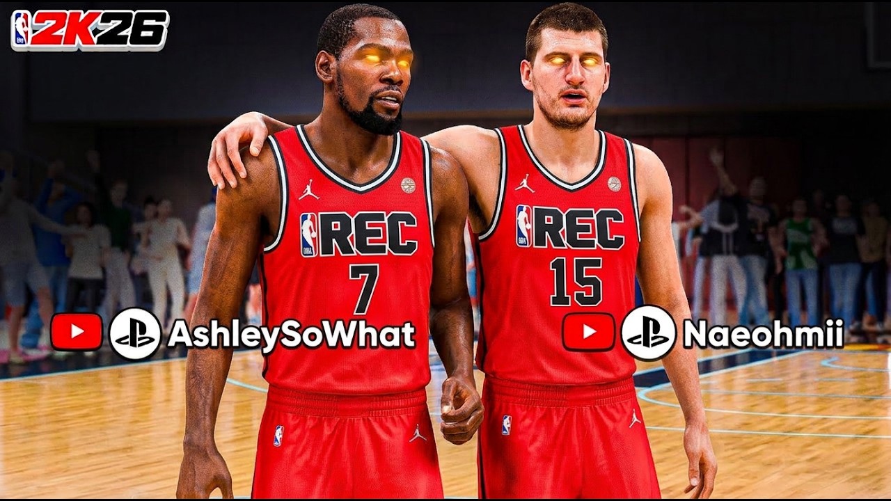 TAKING OVER REC AND PARK WITH ASHLEYSOWHAT | NBA 2K27 GIVEAWAY !nba2k27