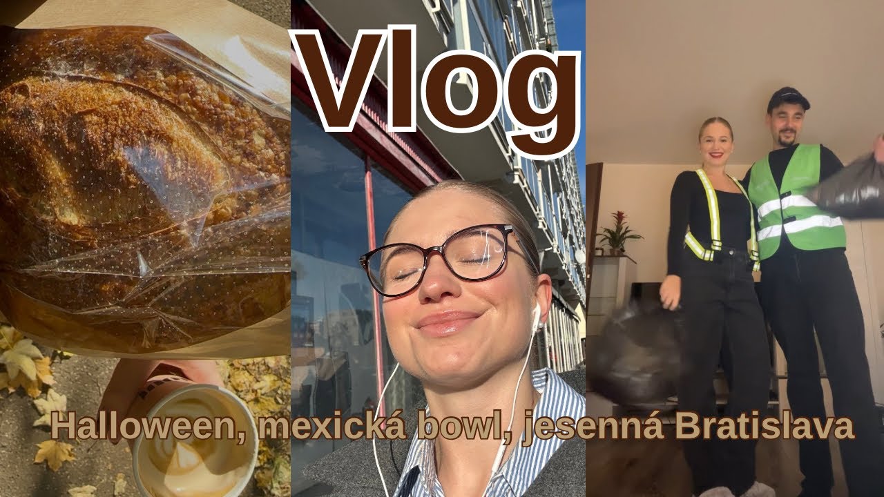 Vlog | Nechty, Mexická bowl, Najjednoduchšia maska na Haloween 