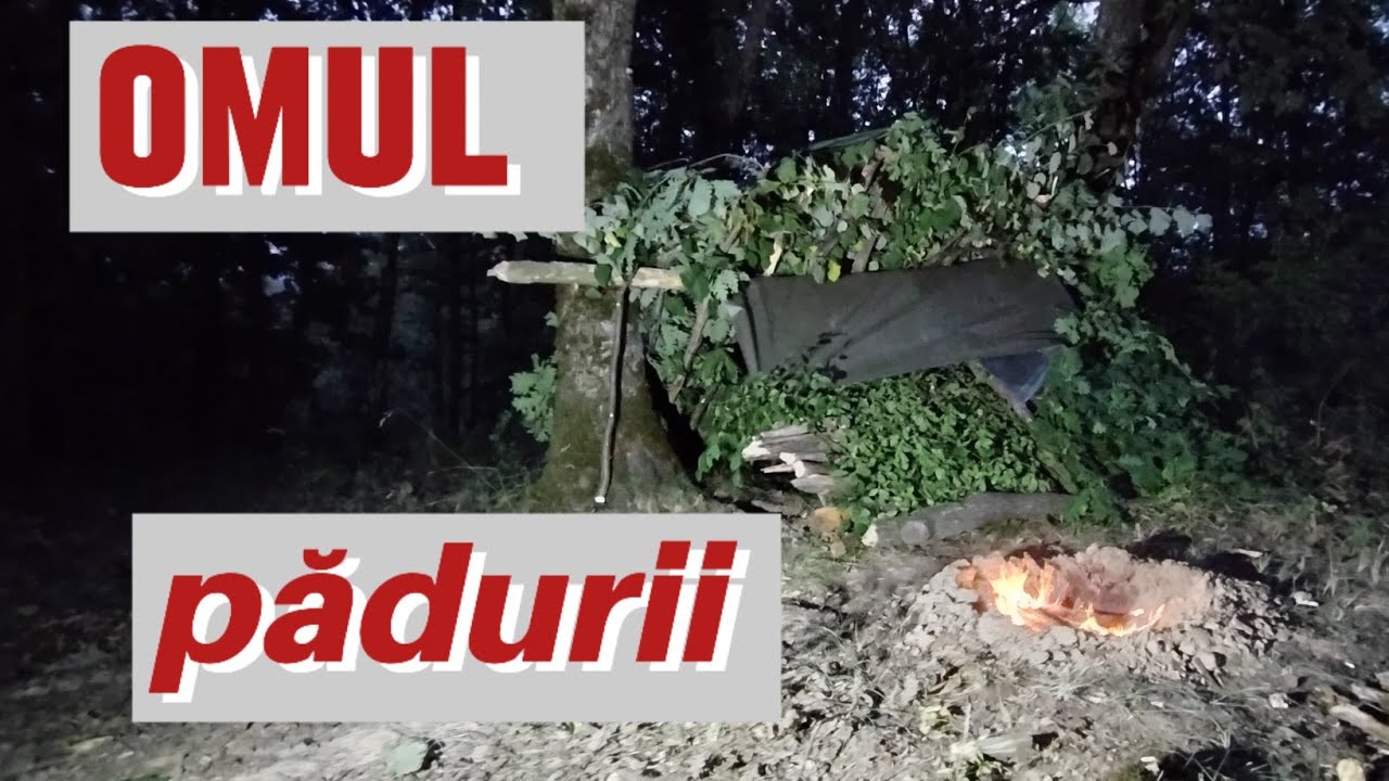 O noapte toridă &icirc;n pădure..Un  adăpost,, neprogramat,,