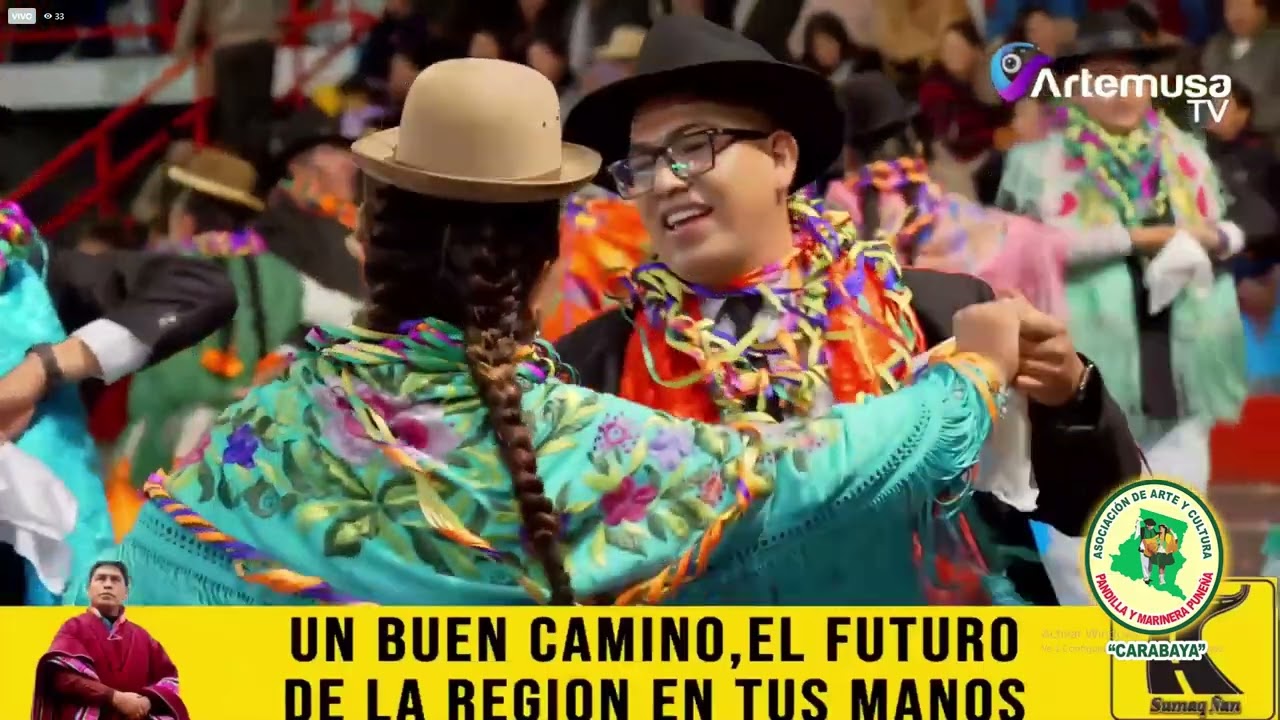 Presentación Oficial 2 Carnavales 2026  Centro de Arte y Cultura Pandilla y Marinera Puneña Carabaya