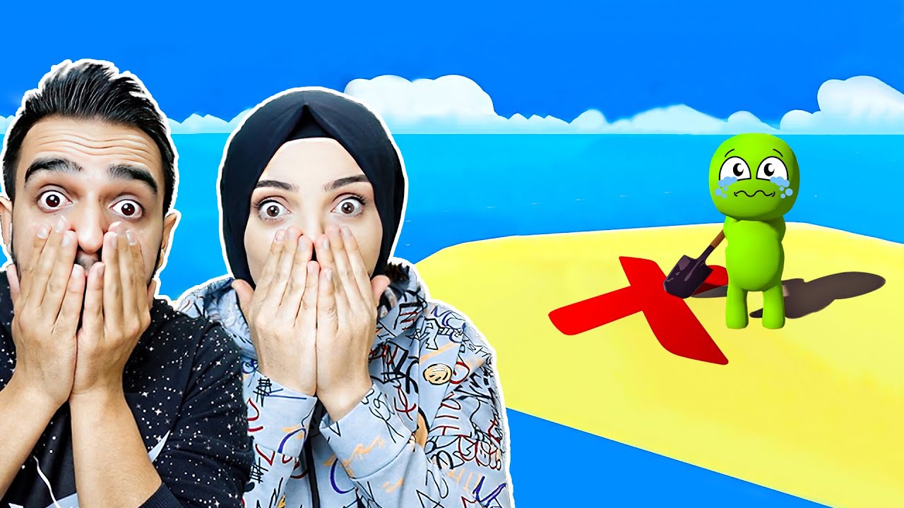 GİZEMLİ ADADA DEFİNE ARADIK !! 😱 Wobbly Life