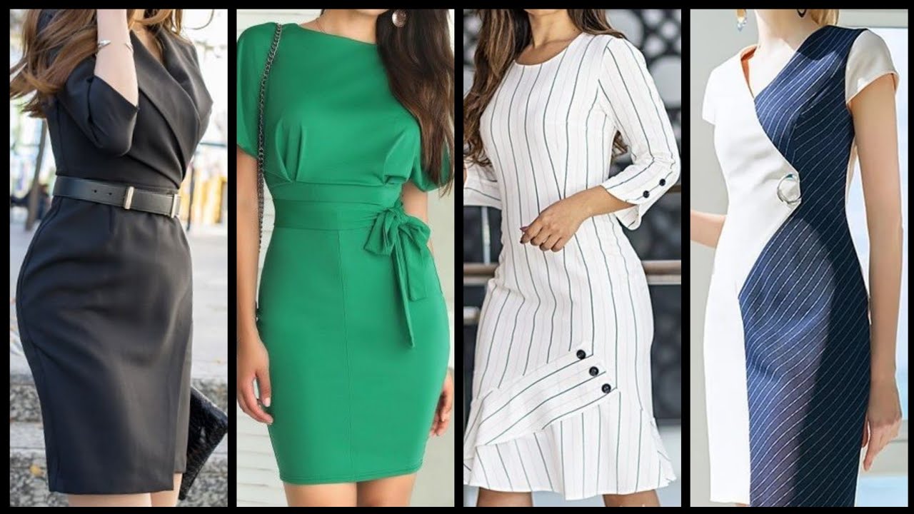 different decent colorful beautiful and stylish Bodycon dresses collection 2020.