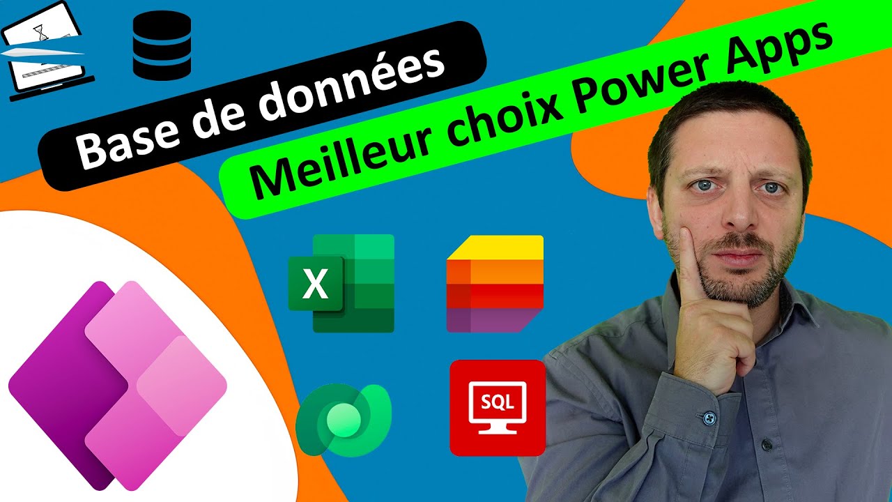 Choix de la base de données Power Apps