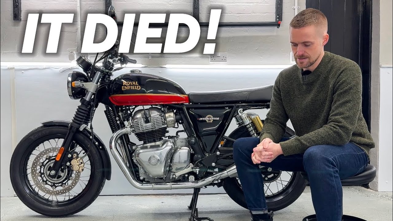 Мой НОВЫЙ Royal Enfield Interceptor 650 вырезан! Как заменить реле