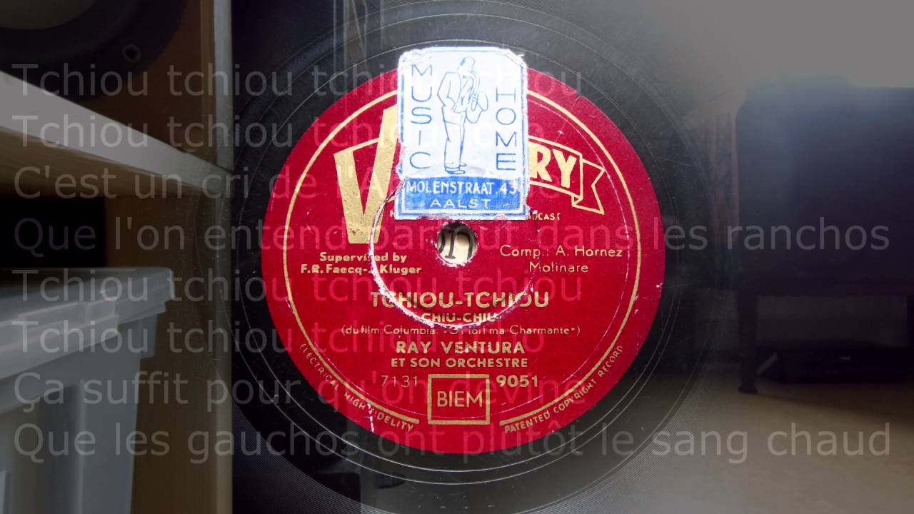 (1945) Tchiou Tchiou - Ray Ventura et son Orchestre