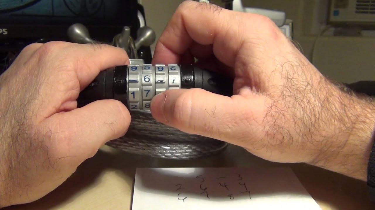 Cracking / Decoding Kryptonite Combination Bicycle Locks