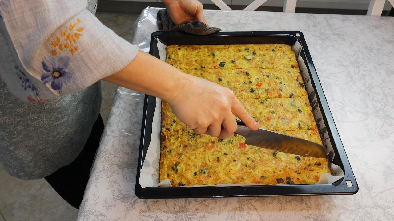 Gustare cu cartofi și legume la cuptor