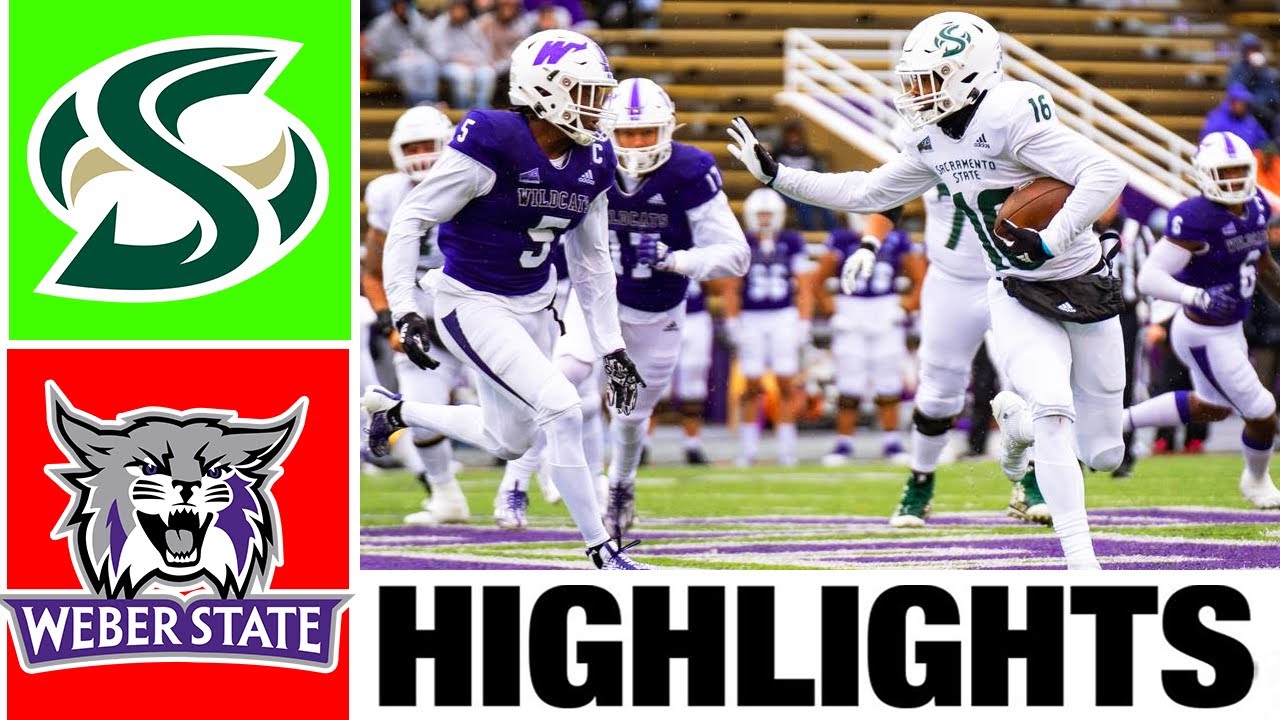 Sacramento State vs Weber State Highlights | College Football Week 10 | 2022 College Football