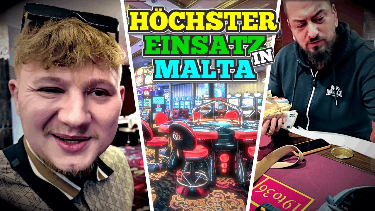 MALTA CASINO💰WIR GEHEN REIN MIT ZUVIEL GELD!☠️