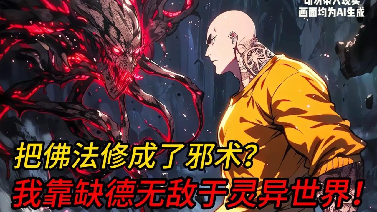 你明明是佛门弟子功德却是负数？还用正统佛法修出了冒着黑烟的邪术！#小说推荐 #漫画解说 #二次元  #爽文 #热血