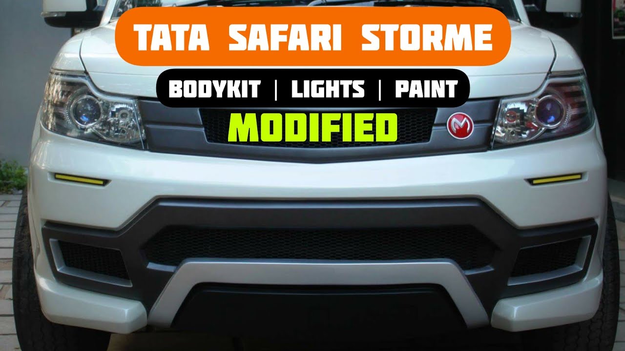 Modified Tata Safari Storme / #TataSafariStorme #TataSafari #TataMotors / #Motormind 🇮🇳