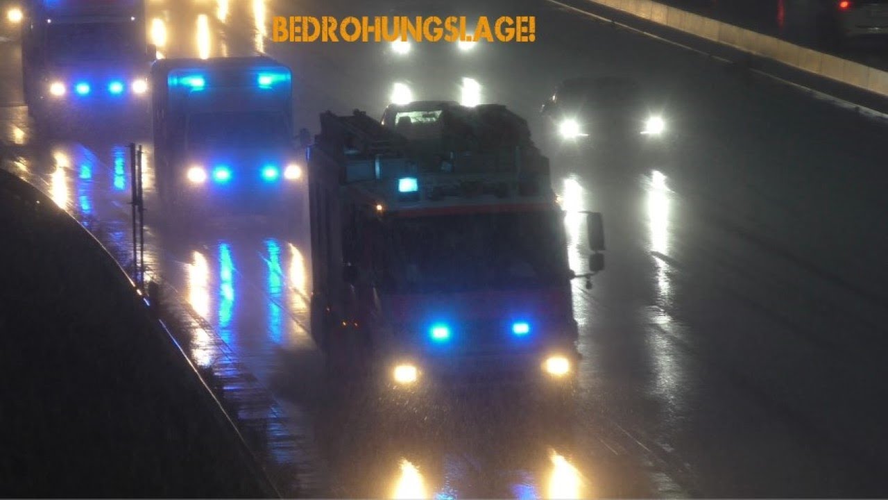 [Bedrohungslage] GW-Rett und vieles mehr! |Einsatzfahrten zur Bedrohungslage in D&uuml;sseldorf