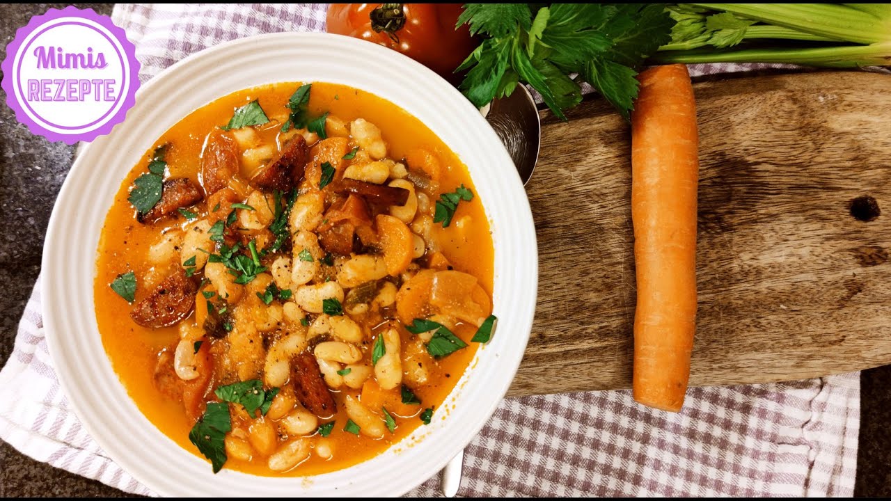 Bohneneintopf mit Chorizo
