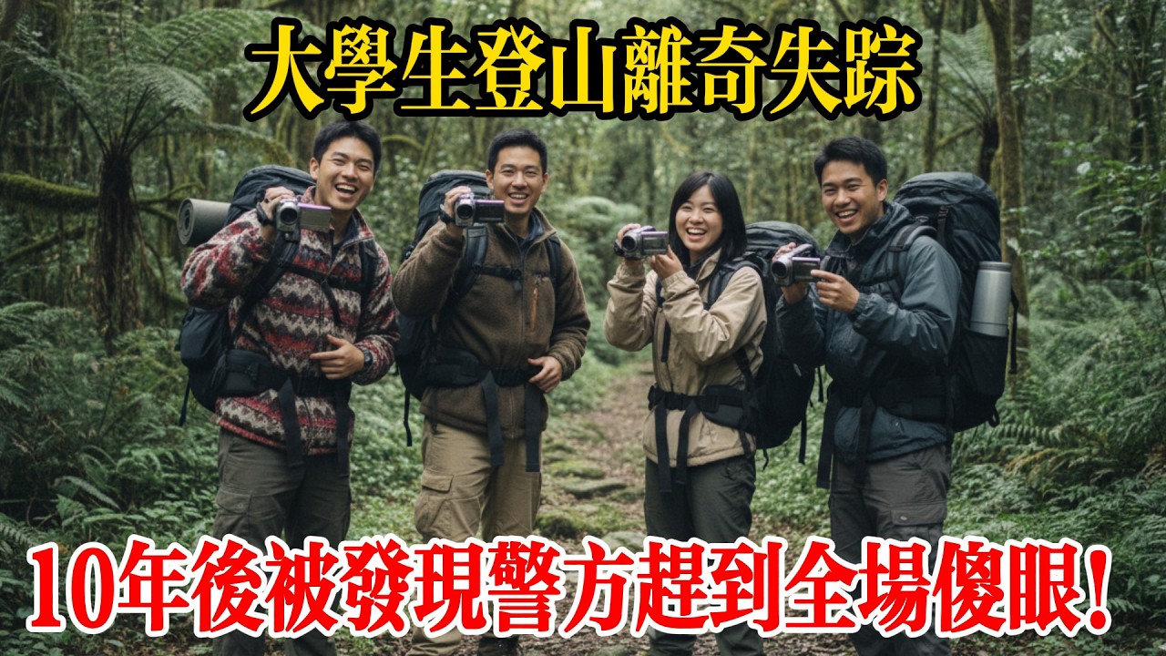 五名大學生登山離奇失蹤，10年後終於被發現，警方趕到看到畫面全場傻眼！