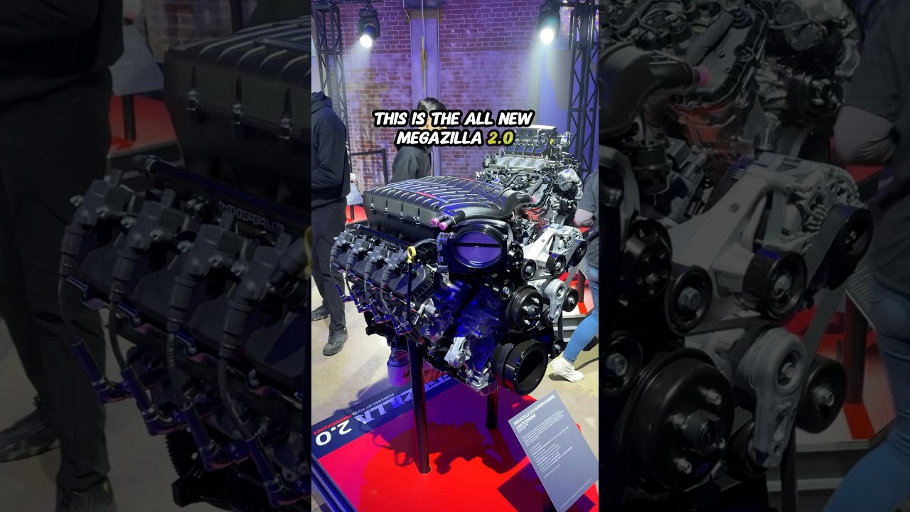 Megazilla 2.0 7.3l Supercharged V8 Crate Motor from Ford Performance
