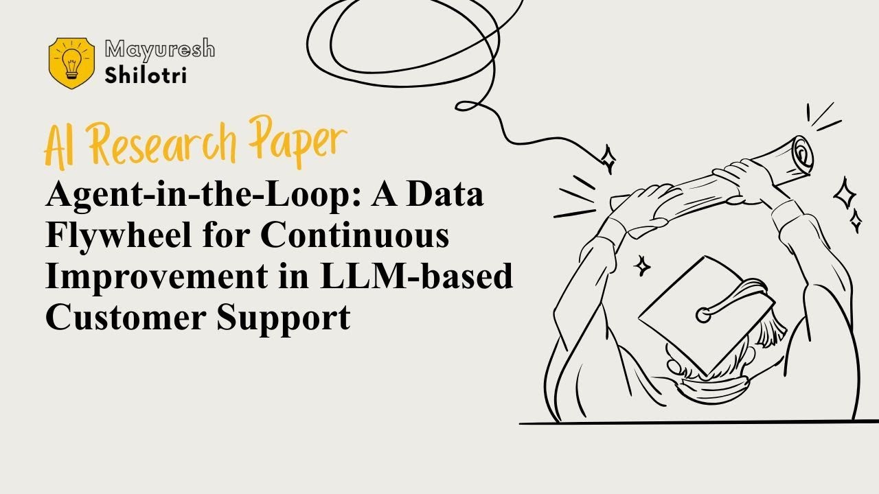 Agent-in-the-Loop A Data Flywheel for Continuous Improvement in LLM-based Customer Support