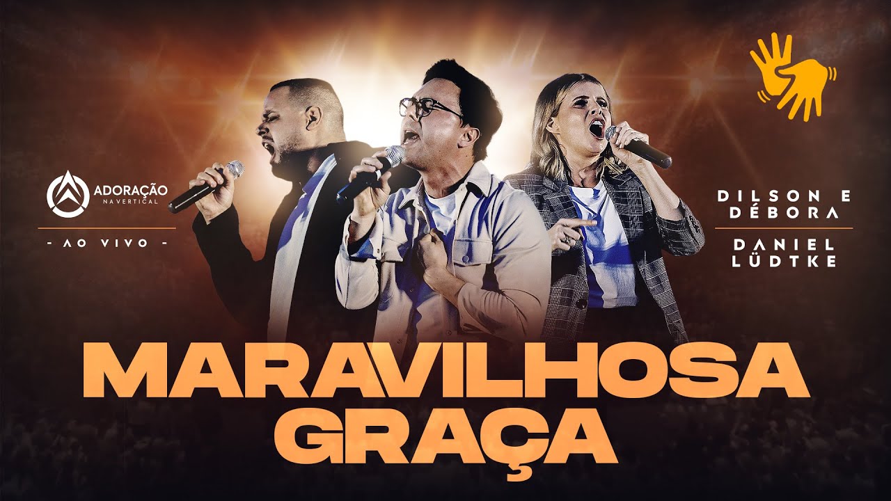 Maravilhosa Graça @dilsonedebora  +  @DanielLudtkeoficial ↑Adoração na Vertical ↑ (Ao Vivo)