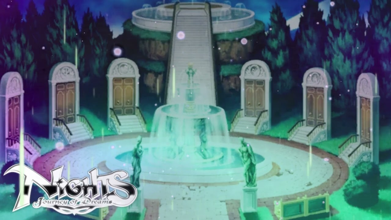 NiGHTS Journey of Dreams: Dream Gate (10 HOURS With Ambient Light Rain)