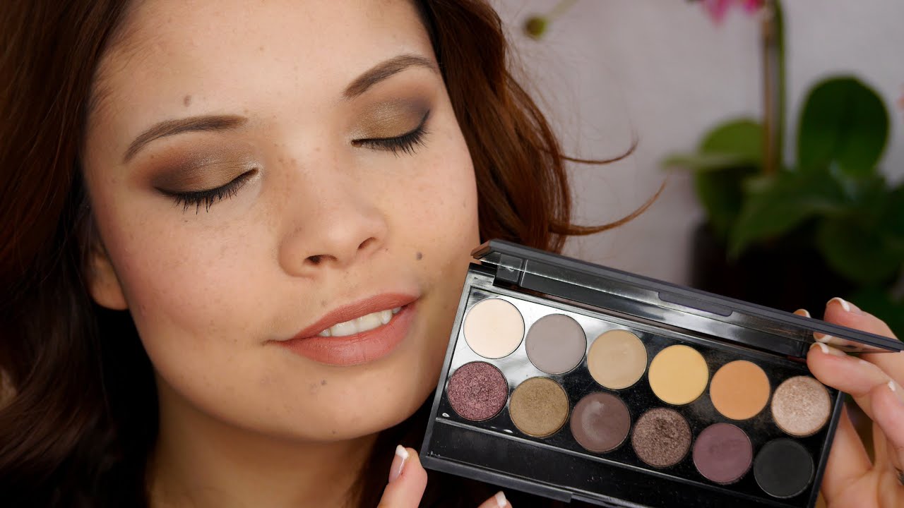 Brown Smokey Eyes mit der Au Natural Palette