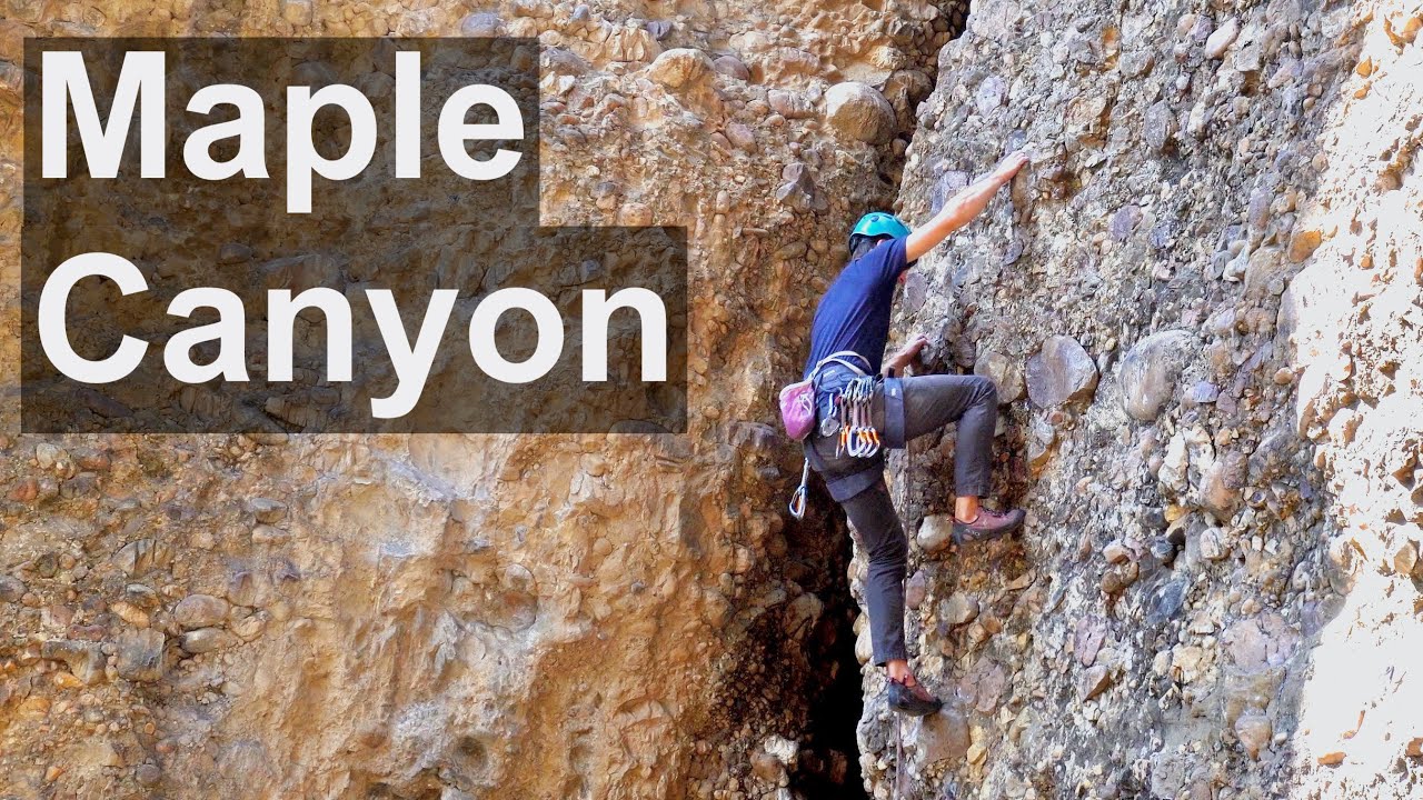 Rock Climbing in Maple Canyon // Utah Rock Climbing