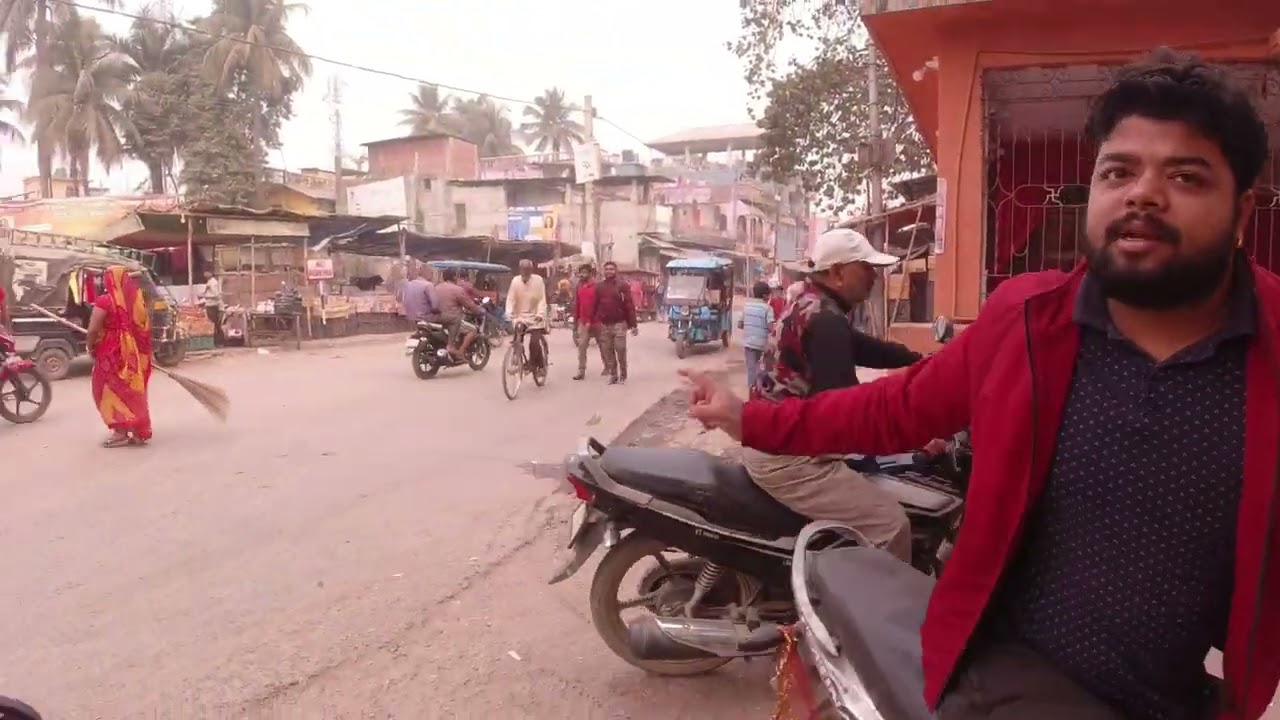 Exploring Thakurganj Market on Bike , Kishanganj