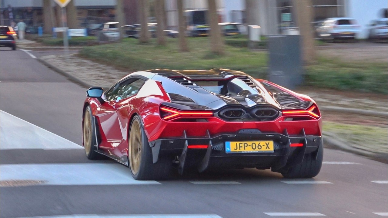 Supercars Accelerating Compilation! LOUD Revuelto, 812 GTS Novitec, Fi 600LT, 458 Speciale And More!