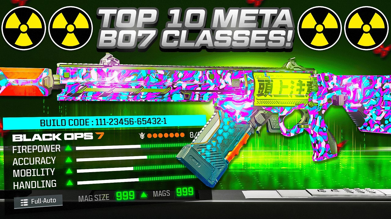 *NEW* TOP 10 META FAST TTK LOADOUTS in BO7 UPDATE 💥 (BO7 Best Class Setups) - BO7 Best Guns Season 2