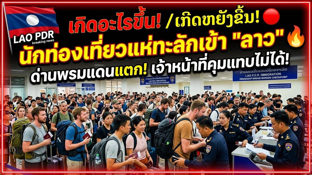 เกีดอะไรขื้น! นักท่องเที่ยวแห่ทะลักเข้า 