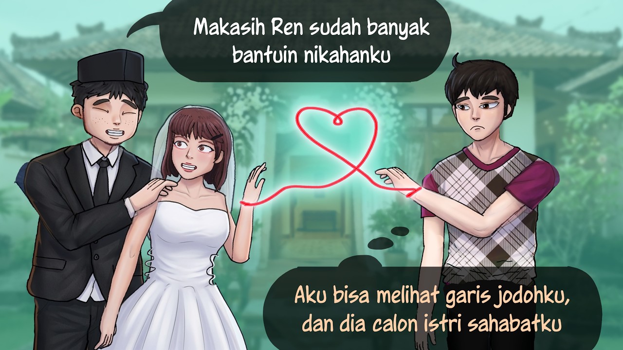 Jodohku... Calon Istri Sahabatku | Kartun Animasi Drama Cinta - Benang Merah