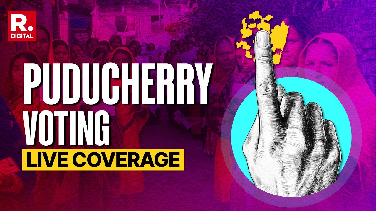 Puducherry Assembly Polls LIVE: Puducherry Assembly Elections 2026 | N Rangasamy | V Vaithilingam