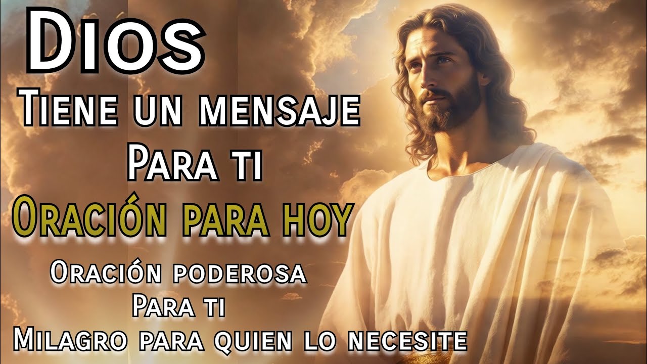Dios tiene un mensaje para ti hoy, escucha su mensaje de paz y misericordia muy importante 