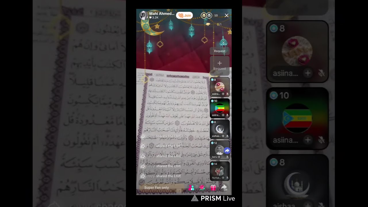 Live streaming of Ahmed Mohammed