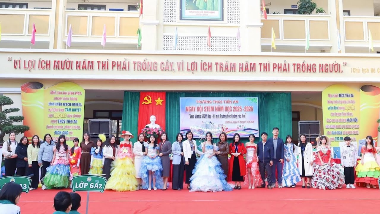 Trường THCS Tiền An, Trình diễn thời trang Ngày hội Stem năm học 2025_2026