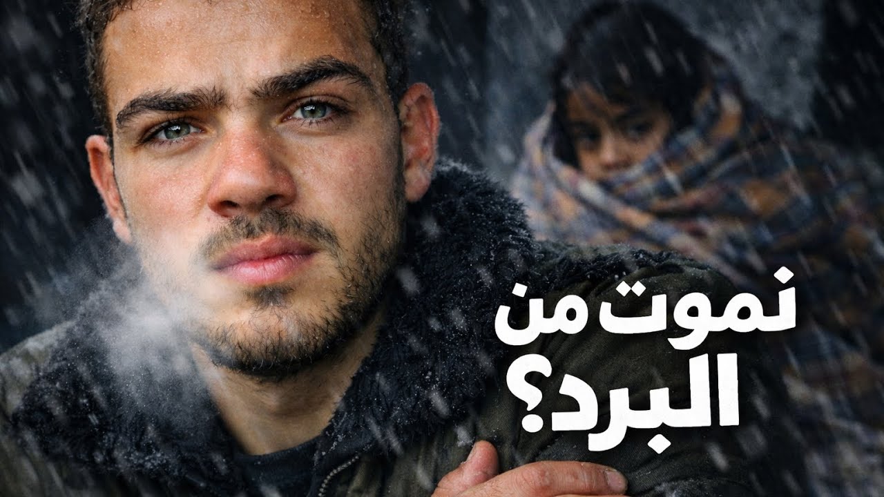 نمت وأنا برجف… ليلة برد بتكسر القلب بغزة