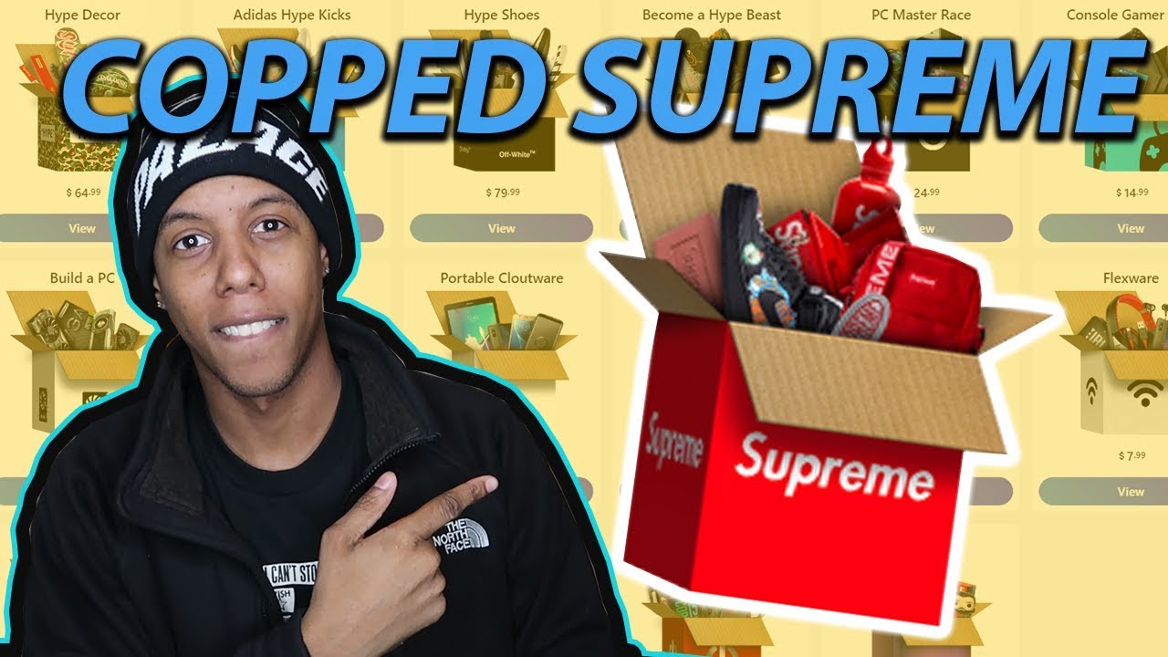 UNBOXING ONLINE HYPEBEAST MYSTERY BOXES | HYPEDROP.COM