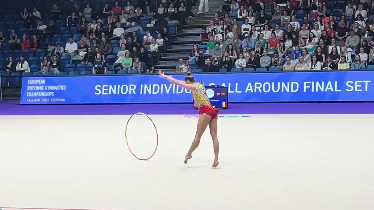 European Rhythmic Gymnastics Champions 2025- Fanni Pigniczki (HUN) All-around Final Hoop