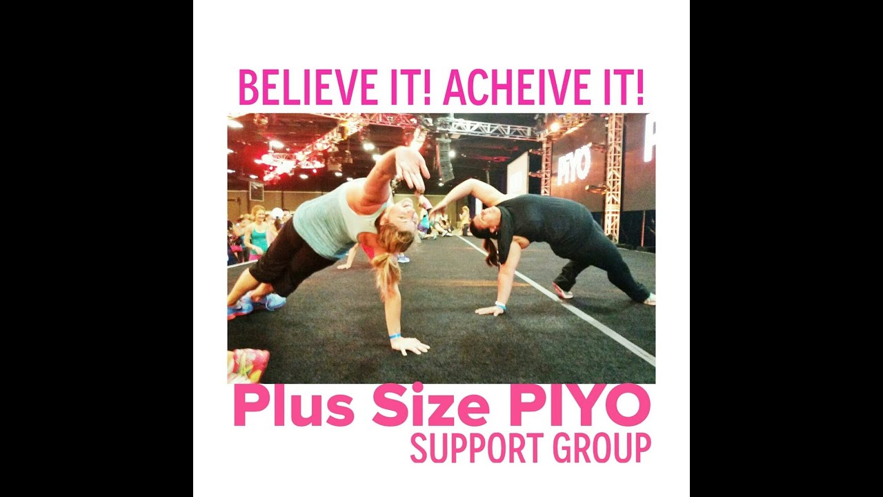 Plus Size PIYO Weight loss Results Support
