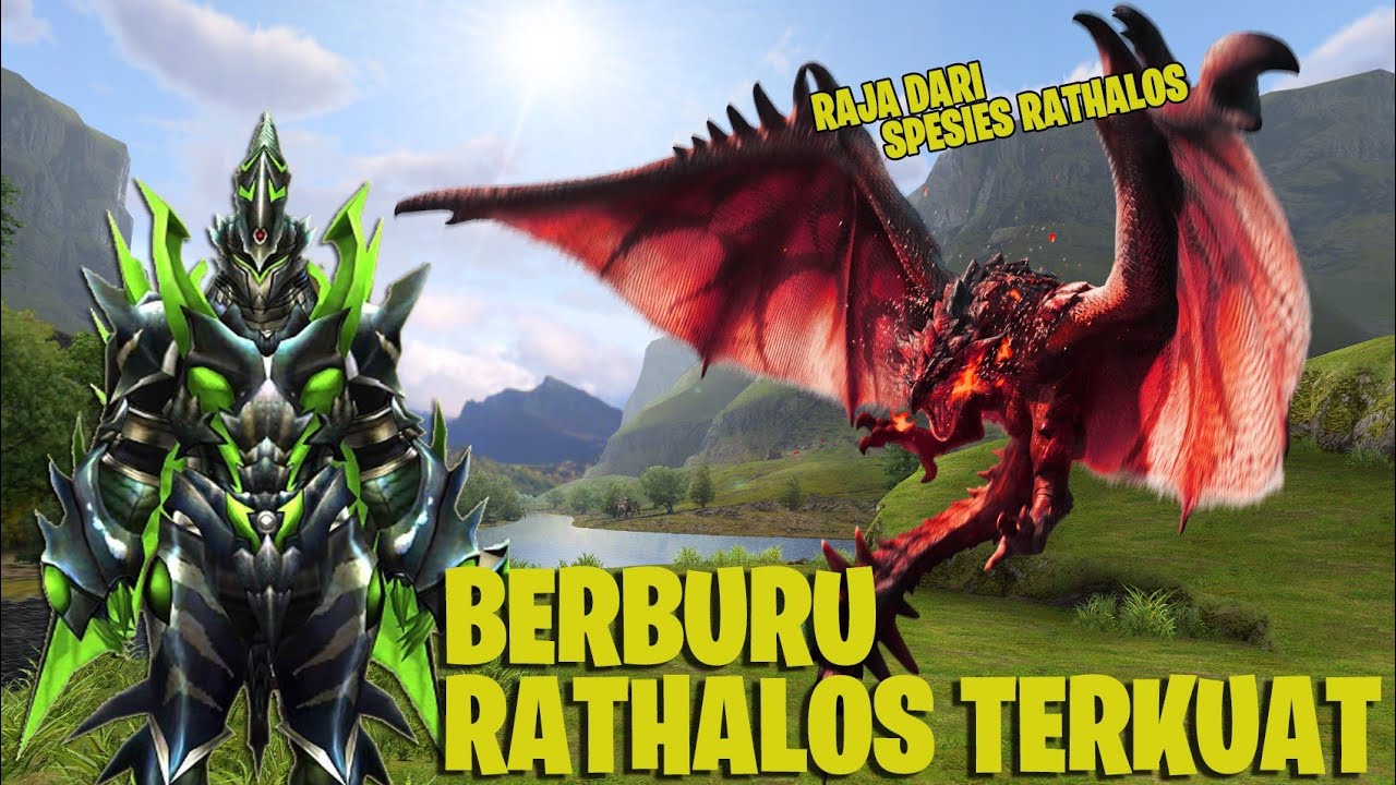 MABAR!! Raja dari Rathalos!! MONSTER HUNTER GENERATION ULTIMATE DREADKING Rathalos #ALPOOT