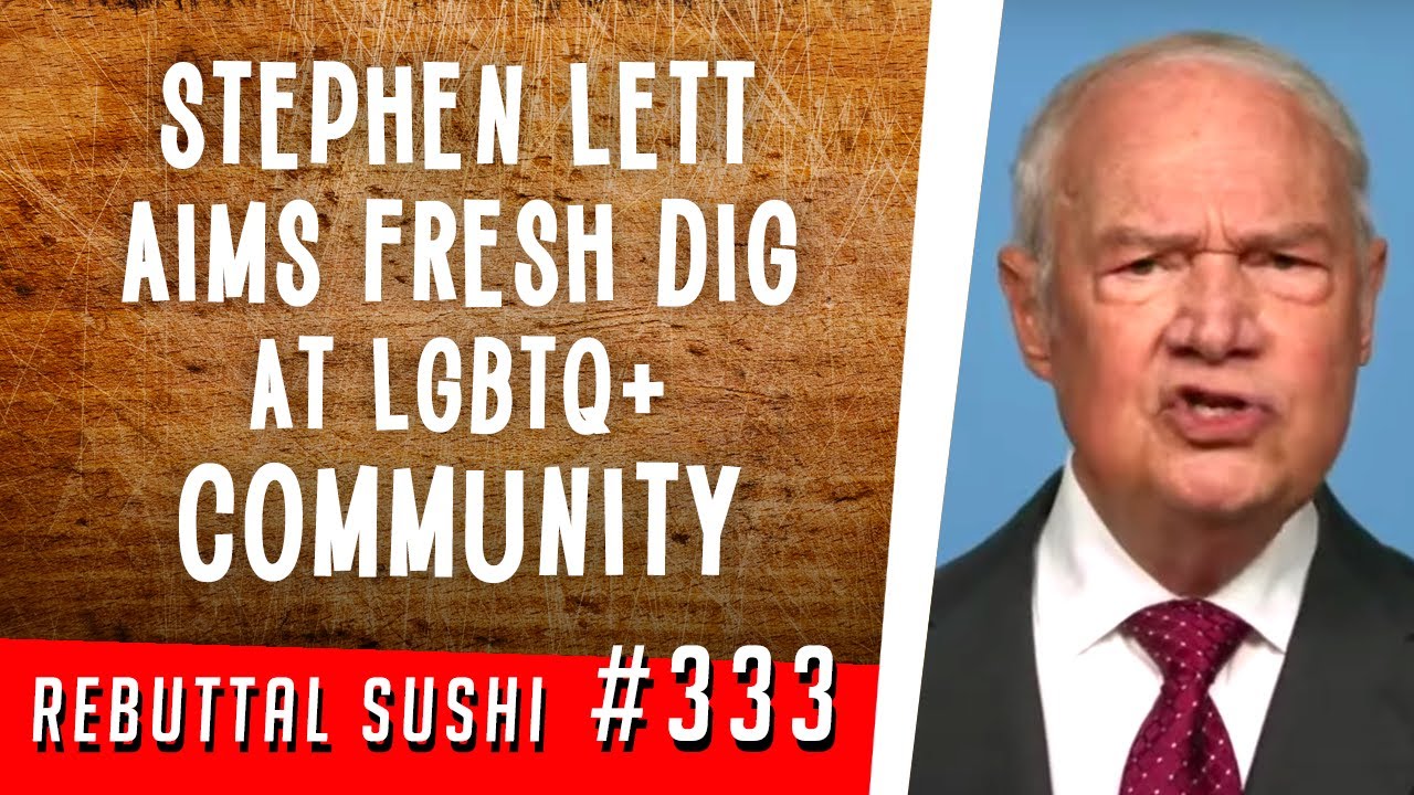 Stephen Lett aims fresh dig at the LGBTQ+ community