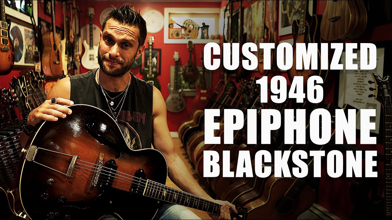 1946 Epiphone Blackstone Super Customized