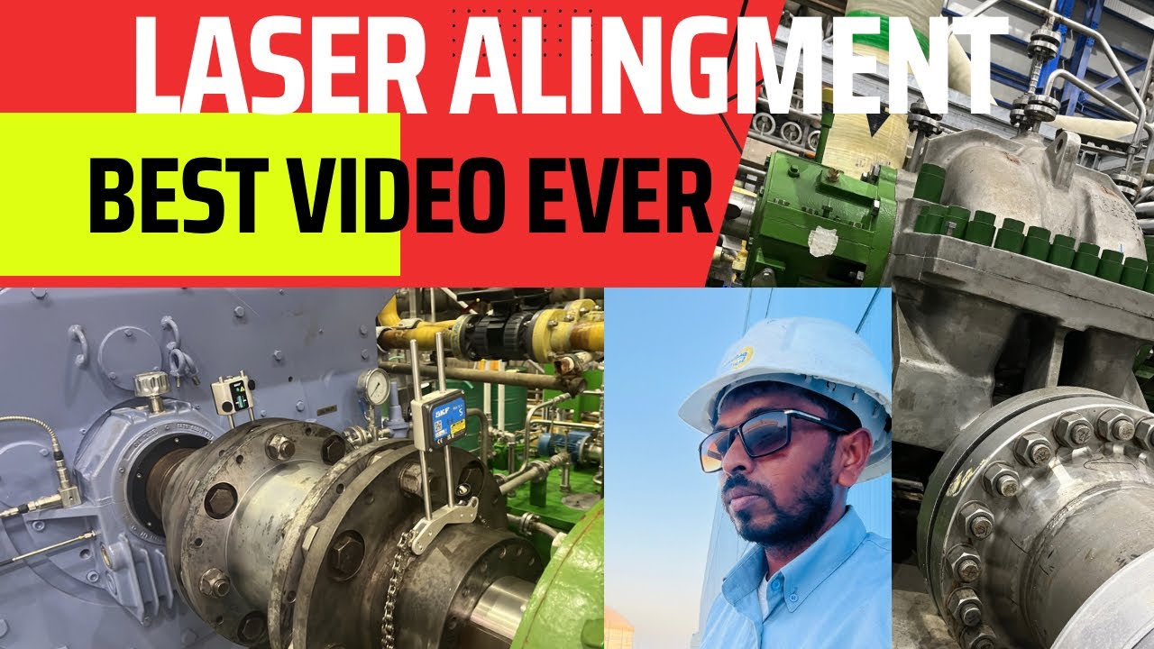 How to do shaft laser alignment | लेज़र अलाइनमेंट कैसे करे | SKF TKSA 71