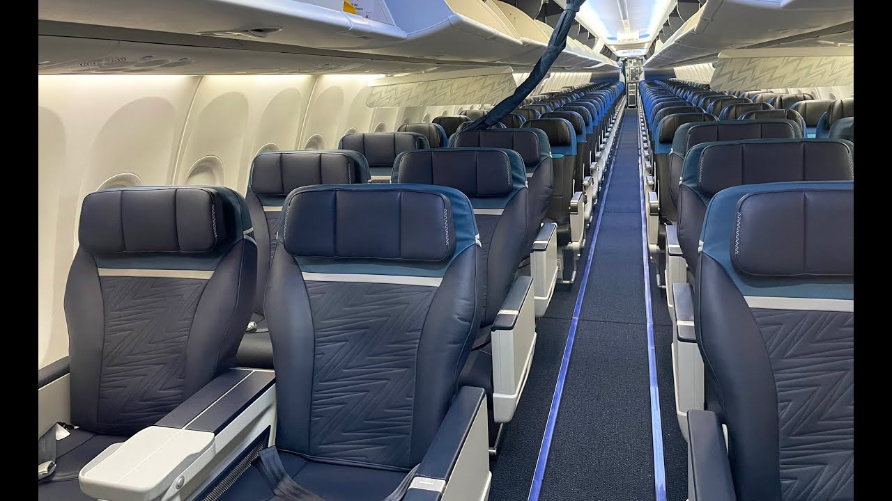 WestJet Boeing 737 MAX 8 cabin tour