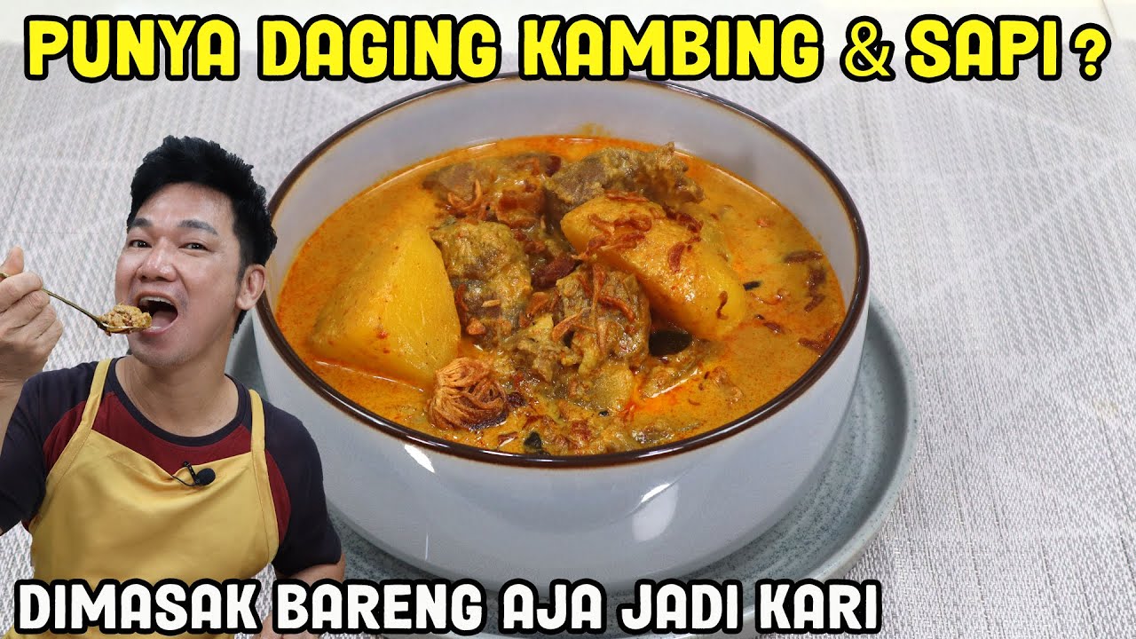 Kari  Daging Kambing & Daging Sapi  Rasanya Enaak Banget ! Idul Adha 2022