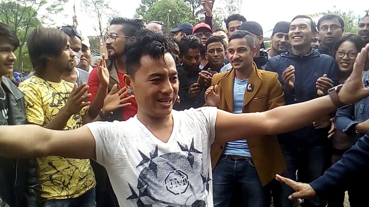 shyam rana dancing in virkutimandap