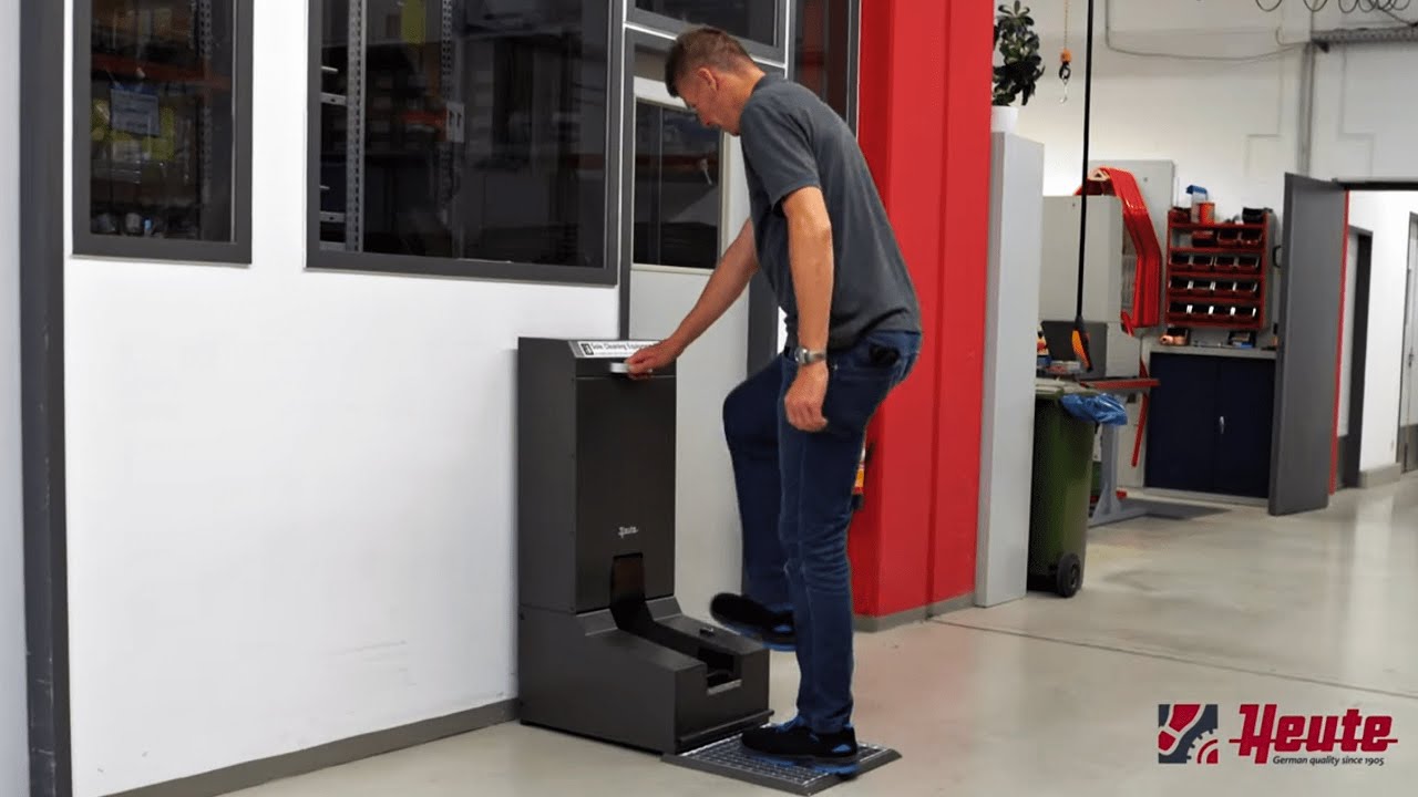 Macchina Pulisci Suole Solamat 100 per l'industria