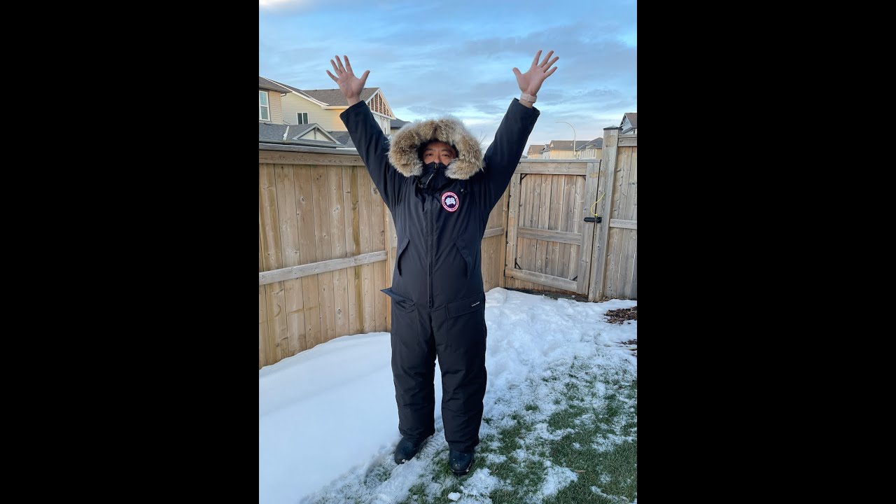 Распаковка и обзор комбинезона Canada Goose Arctic Rigger