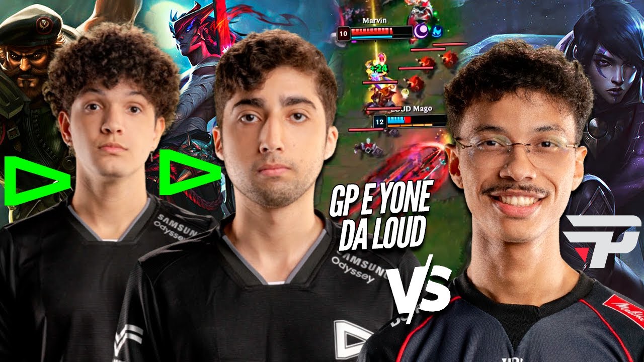 LOUD MAGO e LOUD XYNO vs PAIN MARVIN - AQUI FOI JOG&Atilde;O!! TREINO PARA O CBLOL 2026