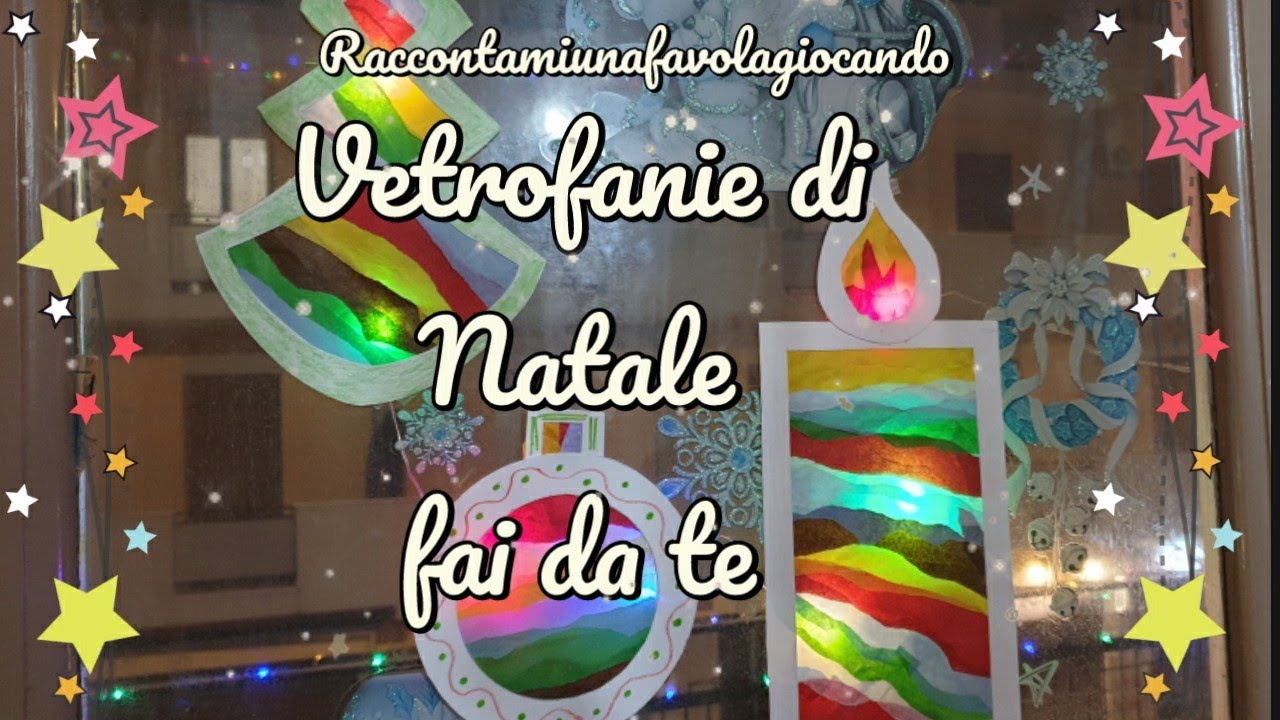 COME FARE VETROFANIE DI NATALE 